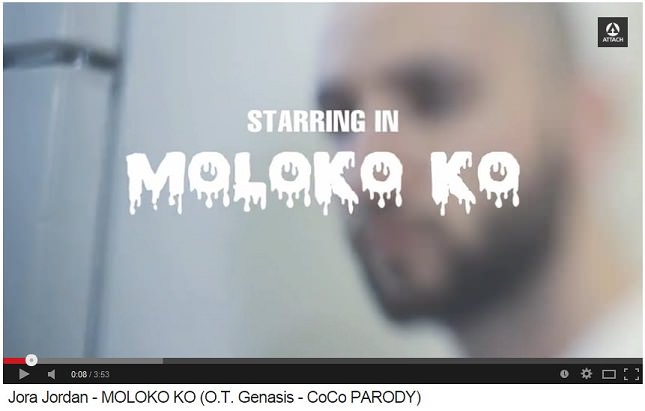 Jora Jordan - "MoloKo Ko" (Пародия на O.T. Genasis - "CoCo")  (Благовещенск, 2015)